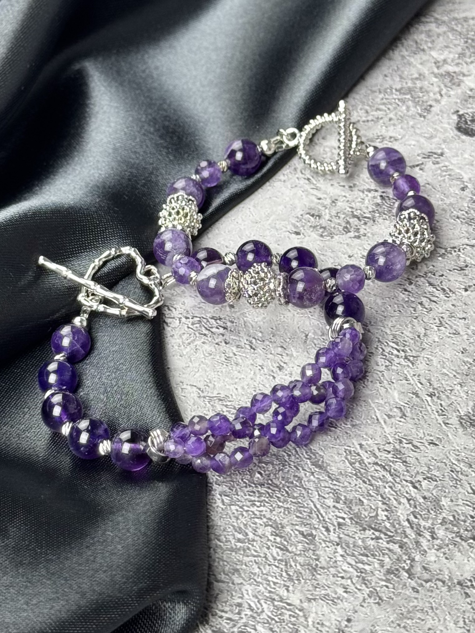 Браслет ЛАВАНДОВЫЙ ПОЦЕЛУЙ — изображение 3