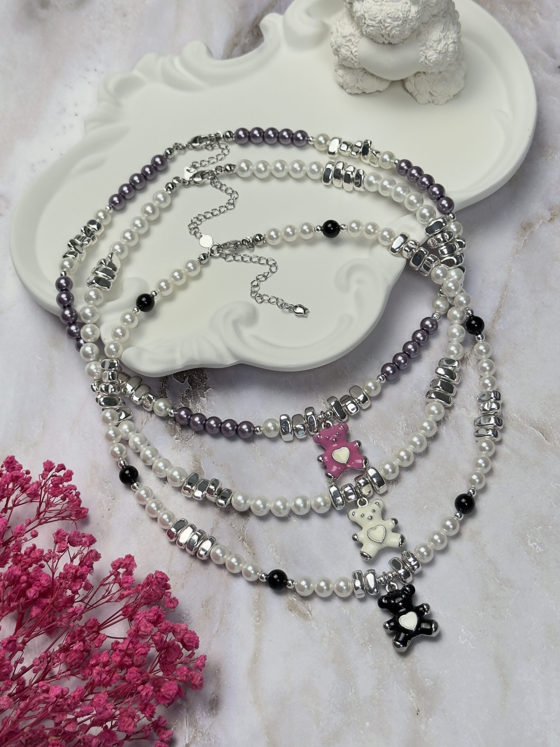 Колье ЖЕМЧУЖНЫЙ МИШКА — изображение 3