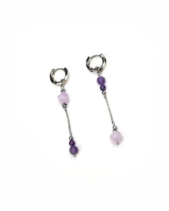 Серьги ГРАНИ. Аметист