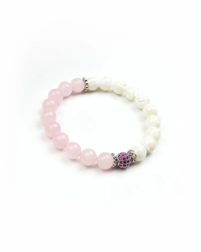 Браслет РОЗОВЫЙ МУСС