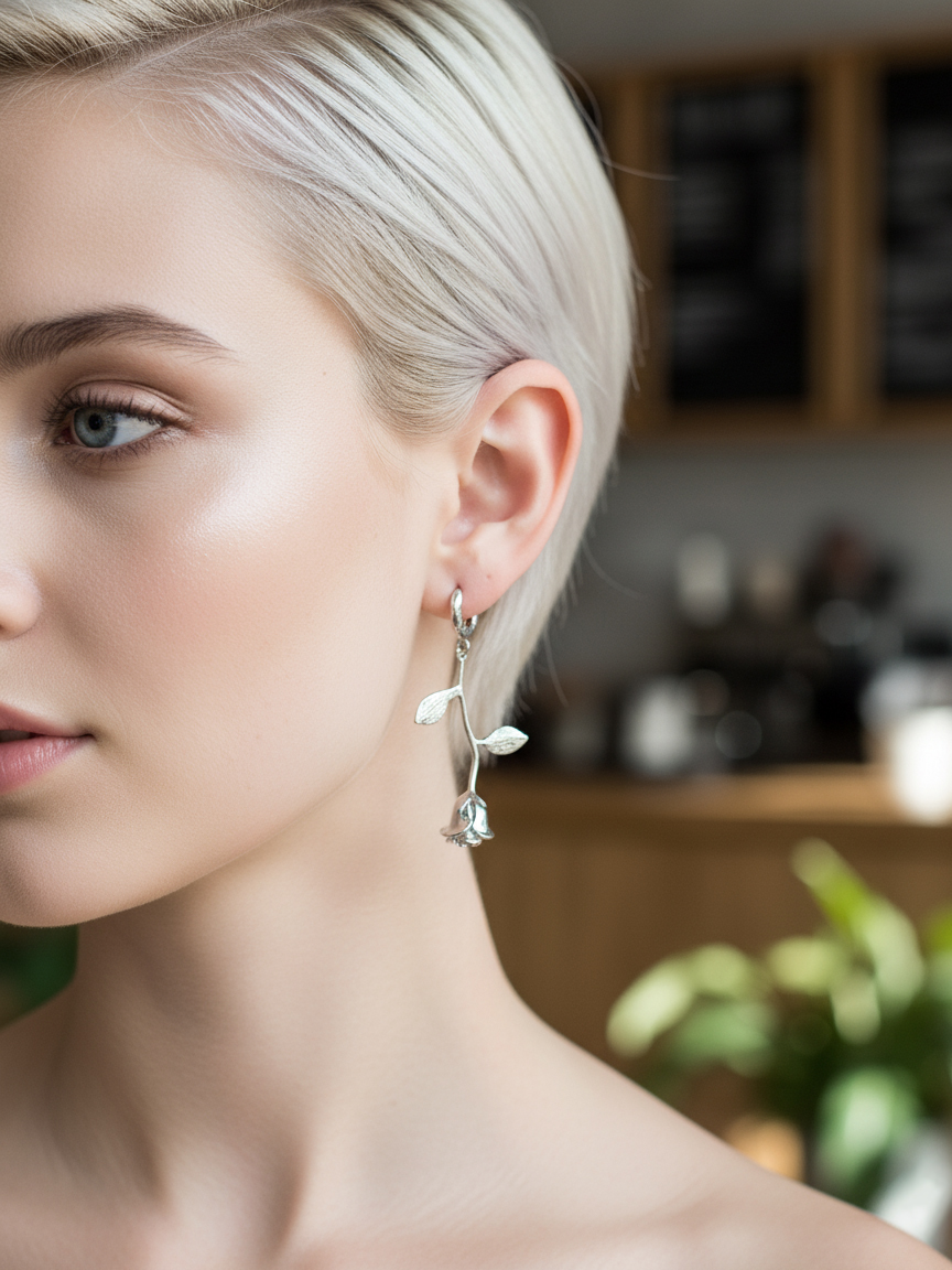 Серьги РОЗЫ — изображение 2