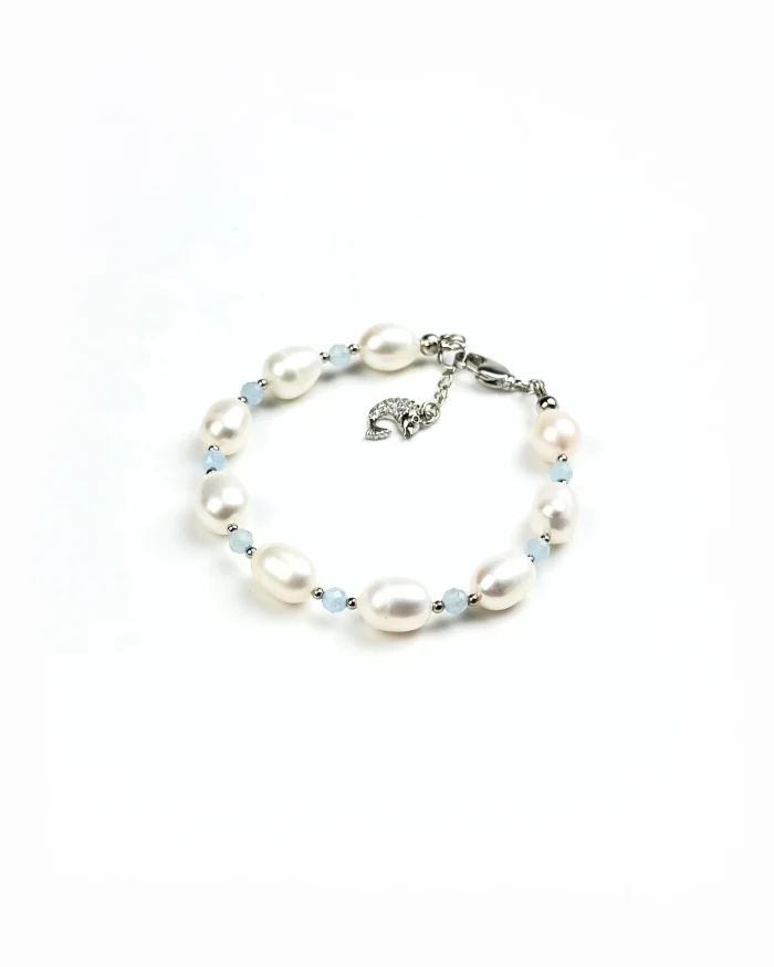 Браслет СОКРОВИЩА АРИЭЛЬ. Аквамарин