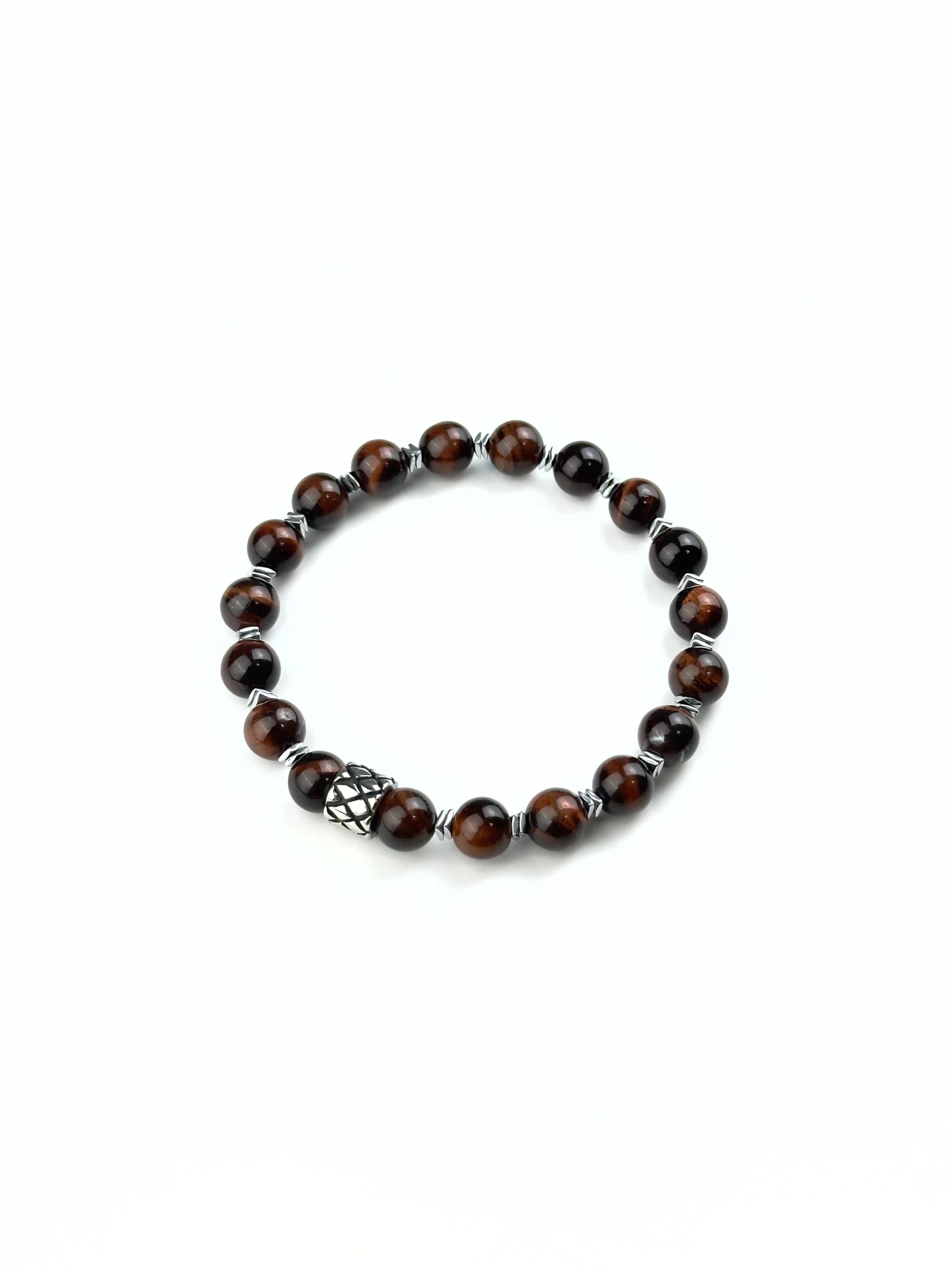 Браслет СТАЛЬНОЙ ХАРАКТЕР. Бычий глаз