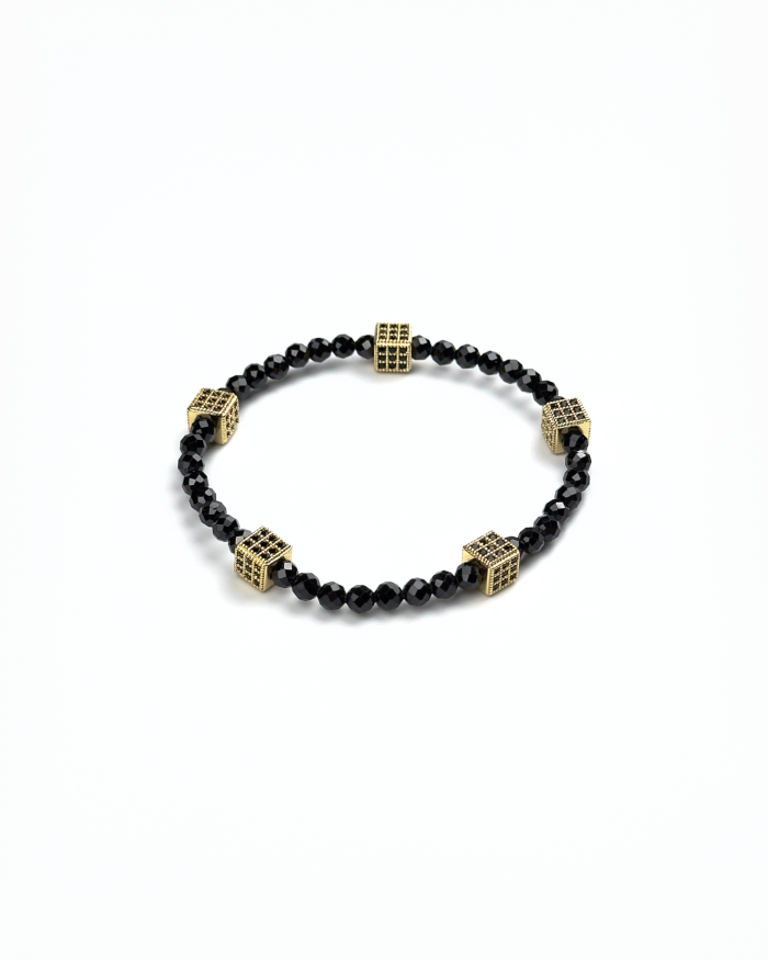 Браслет ТОНКАЯ ГРАНЬ. Шпинель